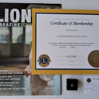 Installatieset nieuwe leden